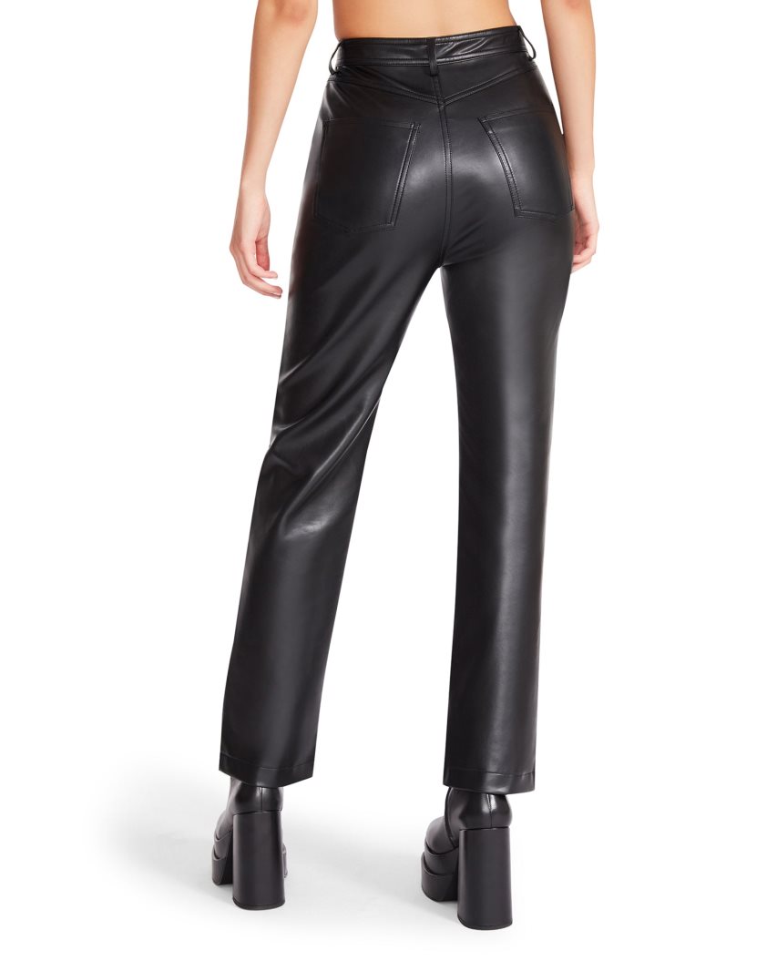 Black Steve Madden Josie Women's Pants | PH 201816KZ